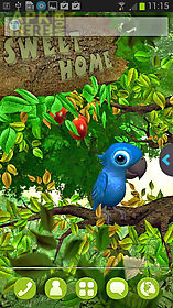 ur 3d cute jungle birds hd