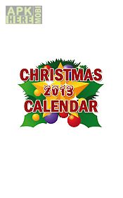 christmas calendar 2013 advent