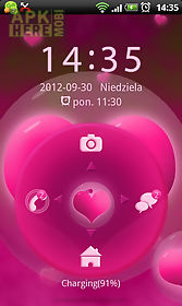 hearts theme for go locker