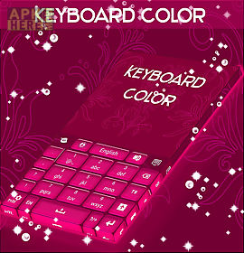 keyboard color new pink