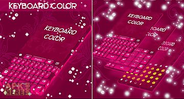 Keyboard color new pink