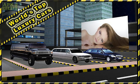 limousine parking 3d