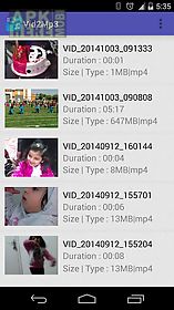 vid2mp3 - video to mp3