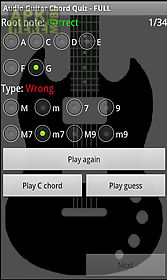 audio guitar chord quiz - free