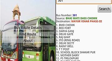 Delhi bus guide