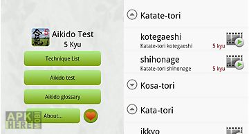 Aikido test 5 kyu