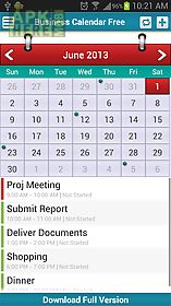 business calendar free