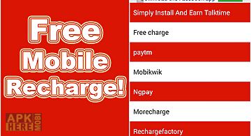 Free mobile recharge coupons