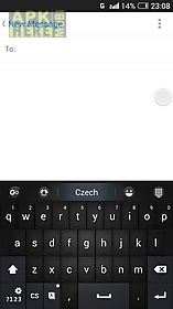 czech for go keyboard - emoji