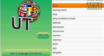 Eng-tagalog translator lite