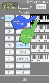 pchord(piano chord finder)