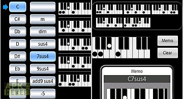 Pchord(piano chord finder)