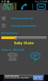 shake to call/message free
