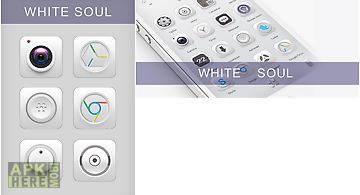 White soul go launcher theme