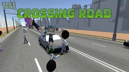 crossing road