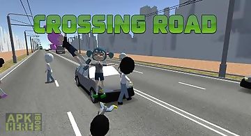 Crossing road