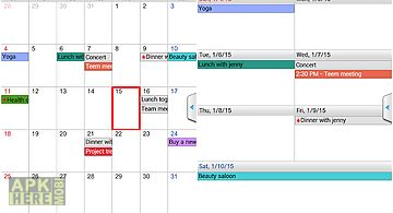 Caros calendar& diary& planner