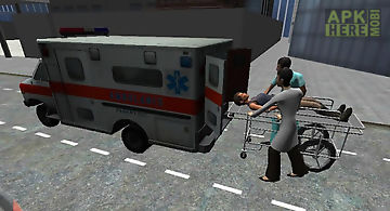 Ambulance parking 3d extended