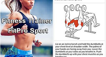 Fitness trainer fit pro sport