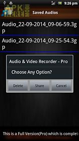 audio and video recorder lite