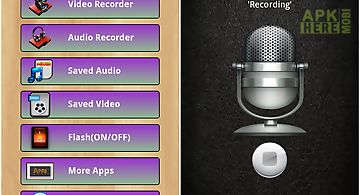 Audio and video recorder lite