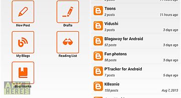 Blogaway for android (blogger)