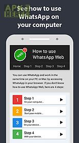 how to use whatsapp web