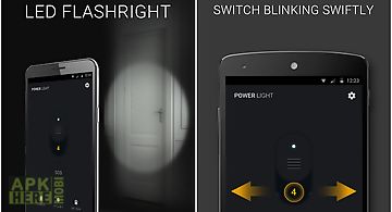 Power light - flashlight led
