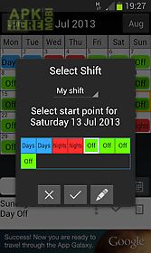 shift work calendar