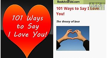 101 ways to say i love you