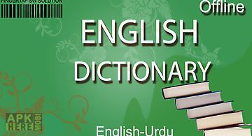 Offline english dictionary
