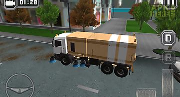 Road sweeper city driver 2015