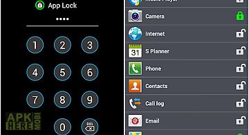 Security app lock