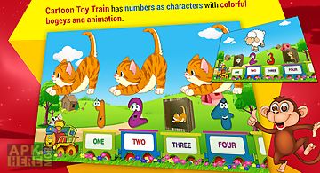 Kids learn number train free