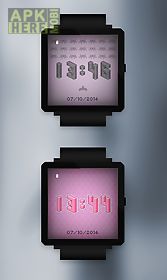 pixel art clock