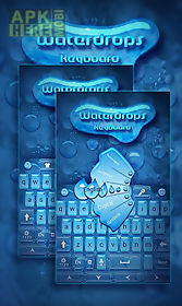 waterdrops keyboard