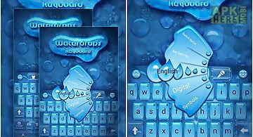 Waterdrops keyboard