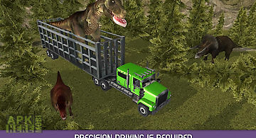 Angry dinosaur zoo transport
