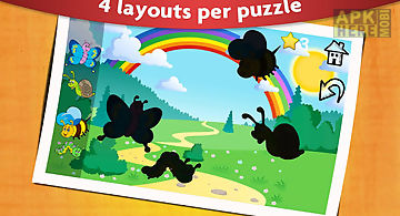 Animal shape puzzles kids 2