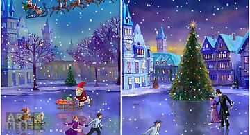 Christmas rink  Live Wallpaper