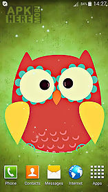 cute owl live wallpaper