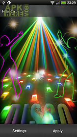 disco light  live wallpaper