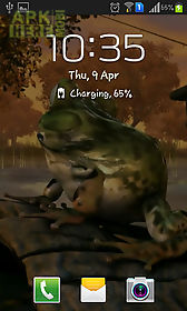 frog 3d live wallpaper