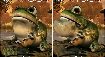 Frog 3d Live Wallpaper