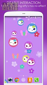 lily kitty fun  live wallpaper