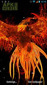 phoenix  live wallpaper