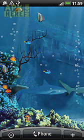 shark reef live wallpaper