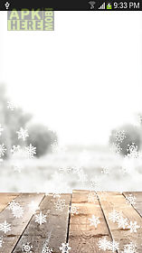 snowfall landscape live wallpaper