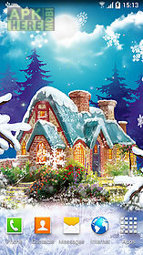 winter landscape live wallpaper