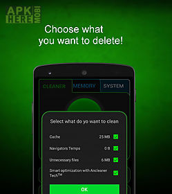 ancleaner, android cleaner